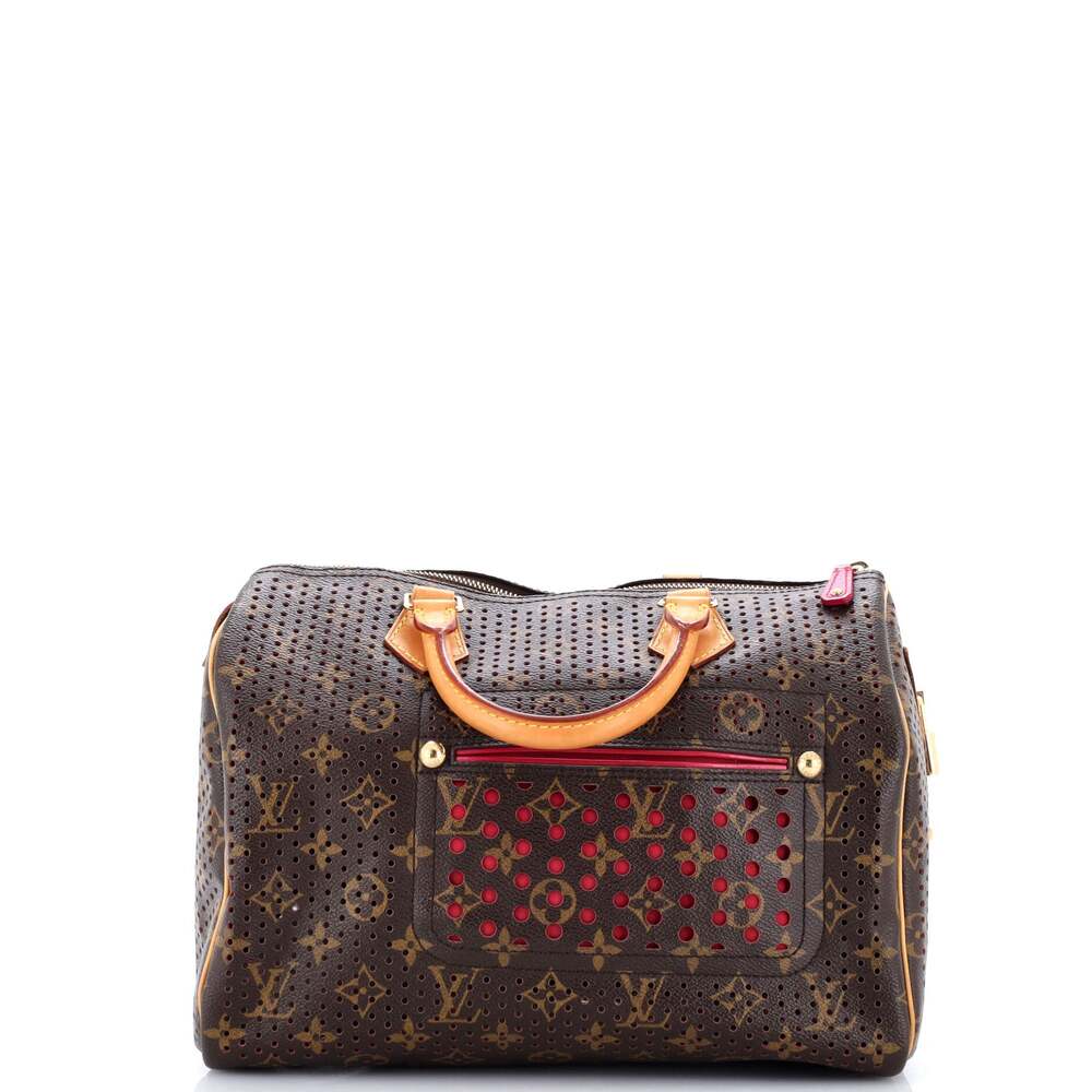 Louis Vuitton Speedy Handbag Perforated #243321L20B